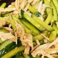 のあのあ526's cooksnap of when they made 鶏ささみときゅうりの中華和え☆.