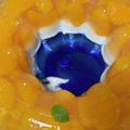 kogepanman's cooksnap of when they made ぎゅうぎゅう みかん缶と牛乳の２層ゼリー.