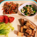 ひろ0922's cooksnap of when they made ☆オクラ、長芋、きゅうり、梅の和え物☆.