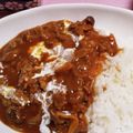 Ulus's cooksnap of when they made デミグラスソース缶で　ハッシュドビーフ.