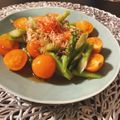 へいちゃん♡mama's cooksnap of when they made 簡単！アスパラの和サラダ.