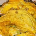 丸々だいすけ's cooksnap of when they made ベトナム料理　バインセオ風オムレツ.