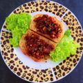 ひさかた's cooksnap of when they made パンに激ウマ！ハーブとトマトのペースト.