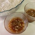 papikun's cooksnap of when they made ☺簡単ご当地グルメ♪冷たいつけ汁うどん☺.