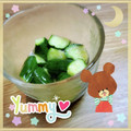 海理ママ's cooksnap of when they made 浅漬けの素を使って！きゅうりの浅漬け.