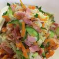 tomotoe's cooksnap of when they made 保育園給食★白菜とベーコンのサラダ.