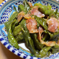 marilin36's cooksnap of when they made ししとうとベーコンのガーリック炒め.