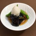 horseland's cooksnap of when they made ナスとししとうにおろしを添えて.