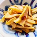kinniko's cooksnap of when they made 母の味 手作り★メンマ.