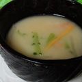 mielle's cooksnap of when they made 無駄なし♪大根と大根の葉の味噌汁.