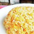 ★☆みゅー☆★'s cooksnap of when they made ひとりランチに☆油淋鶏のタレで炒飯.