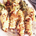 stot's cooksnap of when they made 超簡単♪ウマイ☆ちくわの穴ソーセージ揚げ.