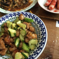 ぐーたりん88's cooksnap of when they made 鶏もも肉ときゅうりのオイスターソース炒め.