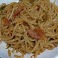 クック7NA4SM☆'s cooksnap of when they made ナシゴレン風焼きうどん.