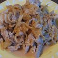 東野もみじ's cooksnap of when they made 豚しょうが焼き♥♡マヨ風味.