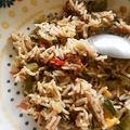 あんこだよ。's cooksnap of when they made 防災レシピ　いわし缶のカレーピラフ.