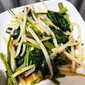 コタツねこ's cooksnap of when they made 茎も旨うま♪空心菜のにんにく炒め.