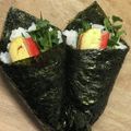 mother☆'s cooksnap of when they made サラダ手巻き寿司.
