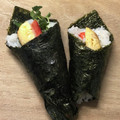mother☆'s cooksnap of when they made 小さい手巻き寿司 のり 切り方 巻き方.