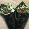 mother☆'s cooksnap of when they made お肉と海鮮の手巻きずし.