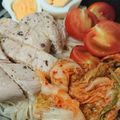 まな姫's cooksnap of when they made キムチたっぷり冷やし中華(*^^*).
