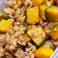 あべかわあんこ's cooksnap of when they made 揚げカボチャの旨煮☆枚方市給食.