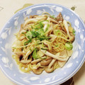 ネコかえる's cooksnap of when they made 簡単！きのこの和風パスタ✨.