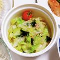 カレンガール's cooksnap of when they made 簡単やみつきレタスとわかめのピリ辛サラダ.
