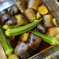cicacica's cooksnap of when they made 生姜香る♪めんつゆでナスとオクラの煮浸し.