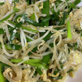 momonaomam's cooksnap of when they made 簡単！にらともやしの卵とじ.