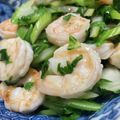 クックMMUHU4☆'s cooksnap of when they made シンプルだけど絶品◆海老とセロリの塩炒め.