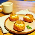 アイスもなか冷's cooksnap of when they made 簡単 材料4つ！超膨らむ♡ｼｭｰｸﾘｰﾑ.