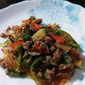 クックMO63WW☆'s cooksnap of when they made 簡単10分で☆ご飯がすすむ麻婆春雨★.