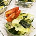 あや　ぱん's cooksnap of when they made りぼんきゅうりとレタスのやみつきサラダ☆.