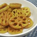 ☆のん☆☆'s cooksnap of when they made おばあちゃんの蓮根の煮付け.