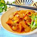 gomapon's cooksnap of when they made *** こてっちゃんで簡単モツ煮 ***.