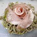 Ocean_ray's cooksnap of when they made オリーブオイル香る冷製ジェノベーゼ蕎麦.