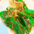 mmmugi's cooksnap of when they made ししとうのおかかしょう油.