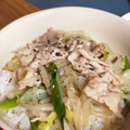 あおいくんまま's cooksnap of when they made 我が家の丼　やみつき☆ネギ塩もやしの豚丼.