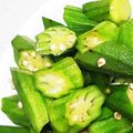 ソネチコ's cooksnap of when they made 甘くておいしい♪オクラの塩炒め.