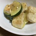 aco_acoaco's cooksnap of when they made やみつき☆ズッキーニと豆腐のオリーブ炒め.