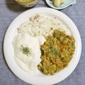 mmameco's cooksnap of when they made 山かけカレー.