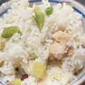 クックM6DK2O☆'s cooksnap of when they made たらこ＆さつま芋＆枝豆！炊き込みごはん♧.
