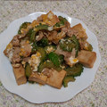 akoreana's cooksnap of when they made 豚肉とゴーヤのオイスター炒め.