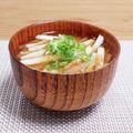 Yukiまむ's cooksnap of when they made ✿大根と竹輪の味噌汁✿.
