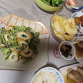 よちりん's cooksnap of when they made ❀ゴーヤとちくわの味噌炒め❀.