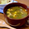 まなポコ's cooksnap of when they made モロヘイヤとトマトのスープ.