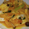 ブランシュkuu's cooksnap of when they made 小松菜と油揚げの玉子とじ.