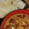 mikiha5's cooksnap of when they made ★簡単★サバ缶冷や汁そうめん.