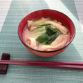 FGO☆'s cooksnap of when they made 小松菜と油揚げとしめじのお味噌汁.
